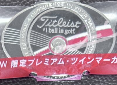 タイトリスト　ツインボールマーカー
