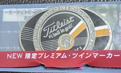 タイトリスト　ツインボールマーカー